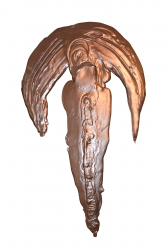 Untitled N-20 Polymer mixture with fiber-glass 147x87sm