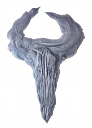 Untitled N-21 Polymer mixture with fiber-glass 176x106sm