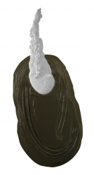 Untitled N-23 Polymer mixture with fiber-glass 128x56sm